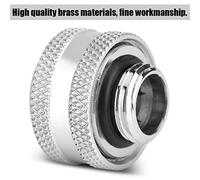 Asixxsix Raccordo per Raffreddamento Ad Acqua da 16 Mm con Anelli di Tenuta a Tre Strati, Materiale in Ottone, a Prova di Perdite per di Raffreddamento Ad Acqua del PC, Diversi Colori Disponibili,