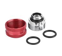 Asixxsix Raccordo per Raffreddamento Ad Acqua da 16 Mm con Anelli di Tenuta a Tre Strati, Materiale in Ottone, a Prova di Perdite per di Raffreddamento Ad Acqua del PC, Diversi Colori Disponibili,