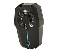 Asixxsix Raffreddatore per Telefono, Ventola di Raffreddamento per Telefono Cellulare Super Silenziosa a Tre Marce, Radiatore per Cellulare con Batteria Integrata da 500 MAh per Giochi Guardare