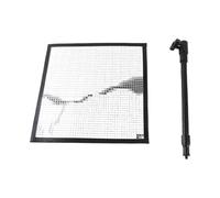 Asixxsix Riflettore di Luce, Design Flessibile Regolabile da 9,4x9,4 Pollici con Base Magnetica e Foro Filettato da 1/4 di Pollice, Riflettore Fotografico per Fotografia in Studio, Illuminazione