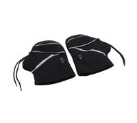 Asixxsix Riscaldati, con Batteria Ricaricabile Antivento a Calore Istantaneo, Scaldamani da Ciclismo con Batteria da 4000 MAh per Sci Invernale in Bicicletta