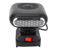 Asixxsix Riscaldatore portatile per ambienti, temperatura regolabile 30℃ a 80℃, riscaldatore scrivania con rotazione a 90° e 2 USB, per ufficio e dormitorio