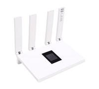 Asixxsix Router da Viaggio WiFi 6 Portatile con Slot per Scheda SIM | Hotspot Mobile 4G LTE CAT 12, Dual Band, 3000 Mbps, Versione UE, Bilanciamento del Carico Multi WAN, Pass Through VPN, Casa