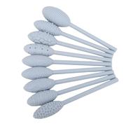 Asixxsix Rullo per Texture in Argilla, Set di Strumenti per Texture da 9 Pezzi con Motivi Unici e Impugnature Ergonomiche per Sculture in Ceramica di Argilla Polimerica Essiccate all'aria Progetti