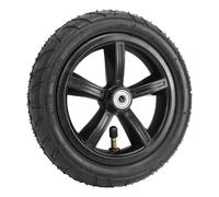 Asixxsix Ruota Pneumatica d a 8 Pollici per Scooter Elettrico, 200x45 ABS in Gomma Tubo Interno con Mozz Cuscinetto d a 8 Mm, Design a Prova di Puntura Anti -slitta