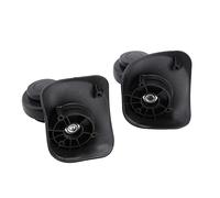 Asixxsix Ruote di Ricambio per Bagagli Resistenti e Flessibili per Valigetta da Viaggio Ruota Girevole per Borse Trolley, Materiale PVC (2 pezzi) per Appassionati di Fai da Te