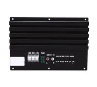 Asixxsix Scheda amplificatore per auto, scheda amplificatore audio per auto in lega di alluminio ad alta potenza da 800 W con dissipatore di calore migliorato, per da 8 a 12 pollici