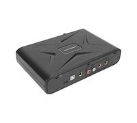 Asixxsix Scheda Audio USB Esterna, Scheda Audio con Preamplificatore Microfonico, Monitoraggio con Ritardo Zero, Console di Missaggio Plug and Play per Streaming Live, Karaoke
