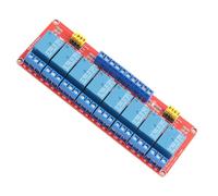 Asixxsix Scheda Modulo relè a 8 con Actuator Alto e Basso Forte capacità di Guida per il Controllo di Apparecchiature Industriali 5 V/12 V/24, Design con Tolleranza Ai Guasti, Ingegneri (24V)