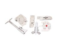 Asixxsix Set di Calibri per Saldatura, Kit di Strumenti per Calibri per Saldatura 6 Pezzi con 5 Borse di Stoccaggio e Scatola di Immagazzinaggio per Indagine su Condutture di Recipienti a Pressione