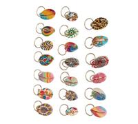 Asixxsix Shell Dreadlocks Ring Hangers, 20pcs Cute Hair Braid Clips | Set di grucce trecciate a conchiglia regolabili per donne, ragazze, matrimoni, feste, festival, sfilate di moda