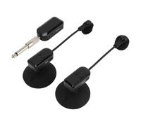 Asixxsix sistemas Microfonico Wireless per Sassofono, sistemas di Pickup Microfono per Strumento con Clip per Sax e Tromba, Portata 131 Piedi, Microfono per Violino Stabile con Rotazione