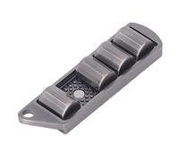 Asixxsix Slider di Timore del Pod di Piselli, Ciondolo Magnetico in Metallo per il Cursore di Ansia e Stress, Cursore Spinta per Adulti Adhd per Regale da Scrivania e Divrimto in Ufficio (SILVER)