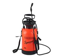 Asixxsix Spruzzatore da Giardino, Spruzzatore a Pompa a Pressione D'aria con Valvola Limitatrice di Pressione per Erbacce, Cura del Prato, Irrorazione di Piante, Irrigazione, (5L)