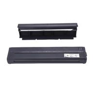 Asixxsix Stampante portatile, Stampante termiche 2000mAh con supporto Carry Case, 3 rulli di kit di carta, Supporto 8.5x11inch, Stampanti portatili wireless per viaggiare (BLACK)