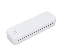 Asixxsix Stampante Portatile Wireless Viaggio, Stampante Termica Bluetooth Senza Inchiostro, Batteria 2600 MAh, Stampante Termica, Carta Termica A4, Compatibile con IOS, Android