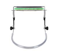 Asixxsix Supporto per Armonica, Supporto per Collo Regolabile Professionale per Armoniche a 10 e 24 Fori, Robusto Telaio in Lega di Acciaio, per Principianti e Musicisti di Livello