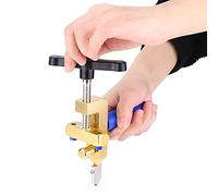 Asixxsix Tagliapiastrelle in Vetro Dorato Macchina Taglio con Impugnatura Comoda per Vetro a Specchio per Piastrelle in Ceramica