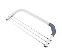 Asixxsix Taglierina per Torte, livellatore Professionale Regolabile per Torte, affettatrice a 3 Fili in Acciaio Inox, livellatore per Torte a Strati per Matrimoni, Compleanni, ECC.