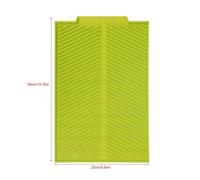 Asixxsix Tappetino di Scarico Rettangolare in Silicone, Morbido Ed Elastico, per Asciugare i Piatti, Facile da Purificare, Resistente Al Calore, per un Uso Sicuro in, per L'inaugurazione della