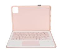 Asixxsix Tastiera Casem, Tastiera Bluetooth Wireless Staccabile con Trackpad e Adsorbimento Magnetico, Coperchio per Supporto PU Slim per Mi Pad 6 6 Pro 11 Pollici 2023 (PINK)