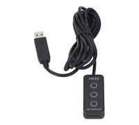 Asixxsix Tastiera macro USB programmabile, mini tastiera a 1/3 tasti personalizzabile programmabile, design Braille, con cavo USB da 2 m, tastiera di (Posizioni chiave HK33 3)