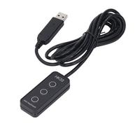 Asixxsix Tastiera Macro USB Programmabile, Tastiera Personalizzata con Progettazione di Braille, Montaggio Magnetico, Cavo USB 2M, Impostazioni per Wins IOS (Posizioni chiave HK33 3)