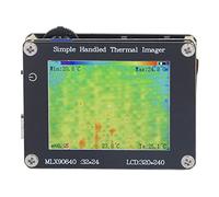 Asixxsix Telecamera Termografica, Risoluzione 240 X 320, Termocamera Portatile con Intervallo di Temperatura d a -40 ℃ a 300 ℃, Schermo d a 2 Pollici, Termocamera a Infrarossi