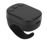 Asixxsix Telecomando con Anello di Scorrimento, Portata Wireless di 10 Metri Scrollatore Wireless da Polpastrello, Cliccatore per Cambiare Pagina Telecomando