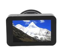 Asixxsix Telescopio Oculare Digitale, Risoluzione 4K HD Display a Colori da 3 Pollici Supporto di Memoria da 128 GB Zoom Digitale 5X Fotocamera Telescopica in Lega di Alluminio, Fotocamera per