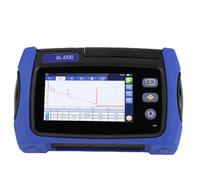 Asixxsix Tester per fibre ottiche OTDR, schermo LCD touchscreen a colori 4,3 pollici con gamma dinamica di 24 dB e lunghezza d'onda di 1550 nm, per fibre ottiche