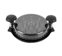 Asixxsix Tritatutto per Pollo, Grande Strumento per Tritare Carne con Robusta Base Antiscivolo e Manico Ergonomico, Materiale PP PC per Uso Alimentare, Coperchio Trasparente Visibile, (BLACK)