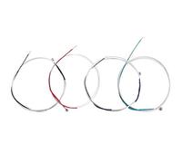 Asixxsix V70 Viola Corde, 4 Pezzi, Placcato Nichel, Tono Morbido e | Set di corde per viola con perline placcate, suono armonioso, 18 g, per musicisti professionisti, prove d\'orchestra