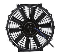 Asixxsix Ventola DI Raffreddament, 10 Pollici DC24V 80W RADIATORE VENTALA DI RAFFREDDANTO ELETTRICA SOTILE AD ALTA 2100 RPM 1600 CFM 10 DRITTE PALLE VENTALA DI RAFFREDDENZIAMENTO