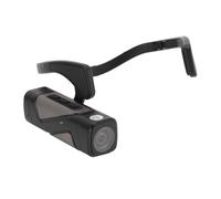 Asixxsix Videocamera Montata Sulla Testa, Videocamera 5K 30FPS Videocamera Vlog Indossabile con Anti-vibrazione, Grandangolo 130 Gradi, Messa a Fuoco Automatica, Batteria 1600mAh,