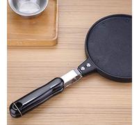 Asixxsix Waffle Cone Maker Maccina per Ingustino di Uova Antiaderente per Dessert a Cono di Cialda Gelato Fai-Da-te, Realizzata in Lega di Aluminio, Adatta per Fornello un Gasftibile di Gas