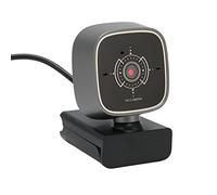 Asixxsix Webcam, Videocamera Web con Clip USB HD 1080P 30FPS, Videocamera per Computer con Riduzione del Rumore a 360 Gradi con Doppio Microfono per Videochiamate, Registrazione, Conferenze