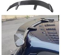 ASJDASV Auto Spoiler Posteriore per Peugeot 208 (2012 2013 2014 2015 2016 2017 2018 2019 2020 2021 2022 2023 2024), sul Tetto Tronco Ala Coda del Labbro Alettone Esterno Accessori,Carbon Fiber Look