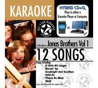 ASK-1559 Pop Karaoke; Jonas Brothers Vol 1 by Karaoke (2008-11-04)