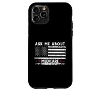 Ask Me About Medicare Health Insurance Consultant Agent Cool Custodia per iPhone 11 Pro