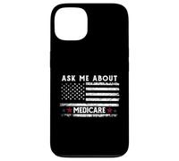 Ask Me About Medicare Health Insurance Consultant Agent Cool Custodia per iPhone 13