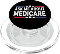 Ask Me About Medicare Health Insurance Consultant PopSockets PopGrip per MagSafe