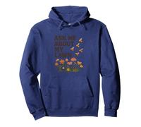 Ask Me About My Lawn No Mow May Pollinator Awareness Felpa con Cappuccio