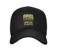 Ask Me About My Plants Unisex Cappellino da Baseball Classic Snapback cap Moda Berretto da Baseball per Estivo Tennis Sport