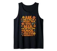 Ask Seek Knock - Matteo 7: 7 Citazione della Canotta