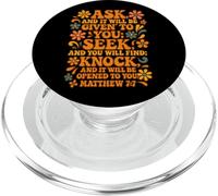 Ask Seek Knock - Matteo 7: 7 citazione della PopSockets PopGrip per MagSafe