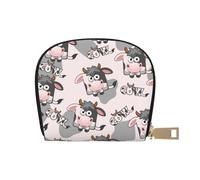 ASKFNASDKMFN Carino coniglietto con arcobaleno gamers portafoglio - Arcade e Gift Card case 9X11CM, A23, 9X11CM