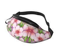 ASKFNASDKMFN Esotico con foglie tropicali Borsa a tracolla Visitatori del parco divertimenti 14X35CM, A7, Taglia unica