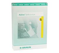 ASKINA Sorb Alginat CMC - Assorbimento per ferite, 6 x 6 cm, 10 pezzi