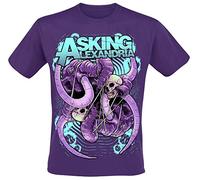 Asking Alexandria Elephant T-Shirt lilla L
